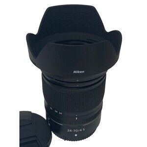 Nikon Nikkor Z 24-70mm f4 S Lens Complete with Caps, Hood MINT